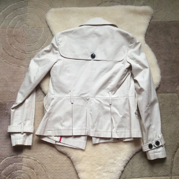 Ben Sherman short trench cream jacket, xs new - Picture 2 of 6